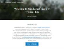 Tablet Screenshot of gowindwood.com